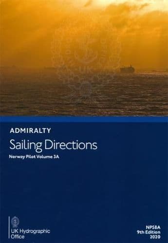 NP58A - Admirality Sailing Directions: Norway Pilot Volume 3A ( 9th Edition )